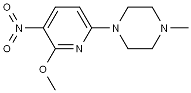 CAS#1858197-71-3|1- (6-metoxi-5-nitropiridină-2-il) -4-metilpiperazină